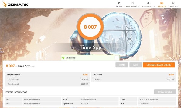 SAPPHIRE SAPPHIRE RADEON PRO DUO 8G HBM PCI-E HDMI/TRIPLE DP (UEFI