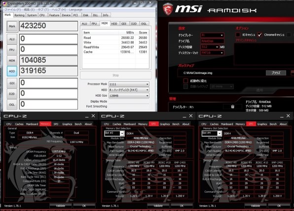 CFD CFD Selection W4U2400BMS-4G/W [DDR4 PC4-19200 4GB 2枚組] 価格