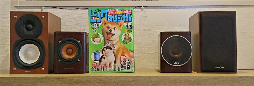 SP-EXAR3との比較・フルレンジ1発の魅力』 JVC WOOD CONE EX