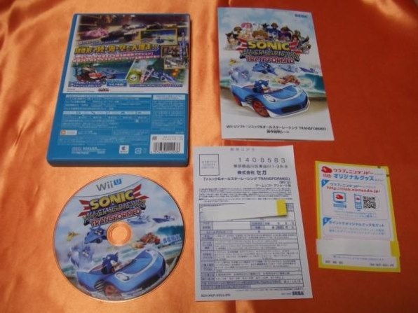 (未使用･未開封品)　ソニック&amp;オールスターレーシング TRANSFORMED - Wii U v1yptgt 2025年最新】WiiU ソニック＆オールスターレーシングの人気