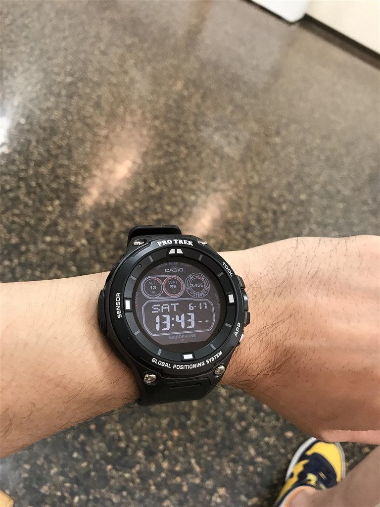 当たりです。』 カシオ Smart Outdoor Watch PRO TREK Smart WSD-F20-BK [ブラック]  taitaitakeruさんのレビュー評価・評判 - 価格.com