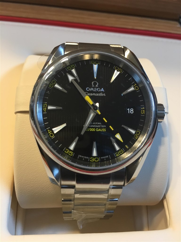 強い磁場環境でも安心』 オメガ シーマスター アクアテラ 15000