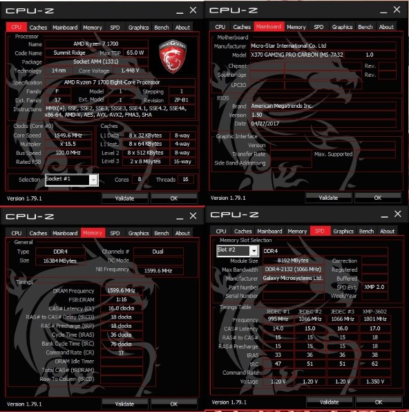 PCパーツ GALAX DDR4-3600 HOF4CXLBS3600K17LD162C GALAX HOF DDR4-3600 16G（8G*2） - RAM