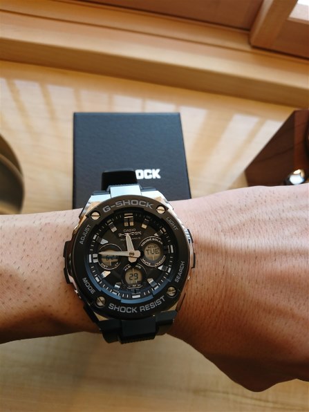 カシオ　CASIO　G-SHOCK　G-STEEL　GST-W300-1AJF