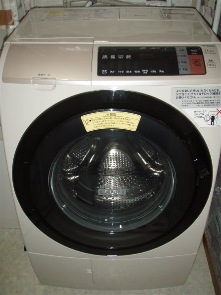 日立 ヒートリサイクル 風アイロン ビッグドラム スリム BD-SV110AL