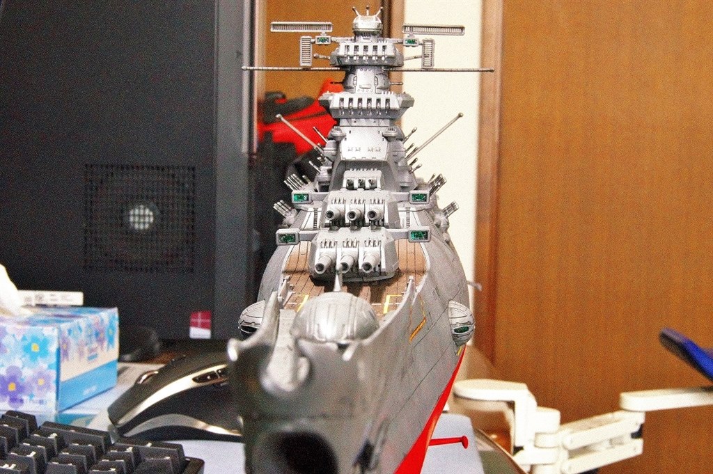 大型ですが、非常に作りやすいキットです。』 BANDAI 1/500 宇宙戦艦ヤマト2199 馬鹿なオッサンさんのレビュー評価・評判 - 価格.com