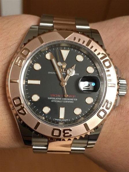 ロレックス ヨットマスター 116621 [オイスターブレスレット ブラック