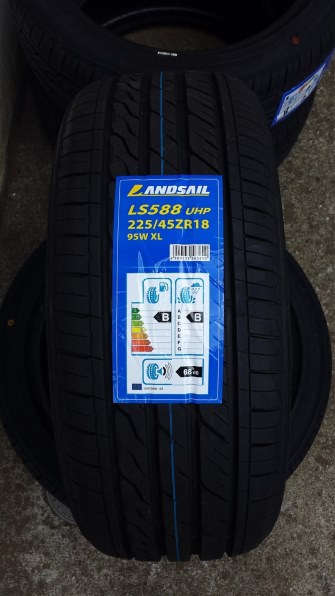 LANDSAIL [1本] LS588 UHP 225/45ZR18 95W XL投稿画像・動画 - 価格.com