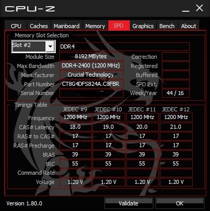 CFD CFD Selection W4U2400CM-8G [DDR4 PC4-19200 8GB 2枚組