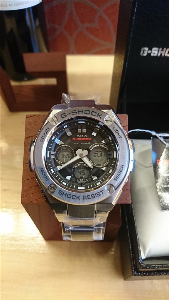 同シリーズのメタル版もいい感じです。』 カシオ G-SHOCK G-STEEL GST 