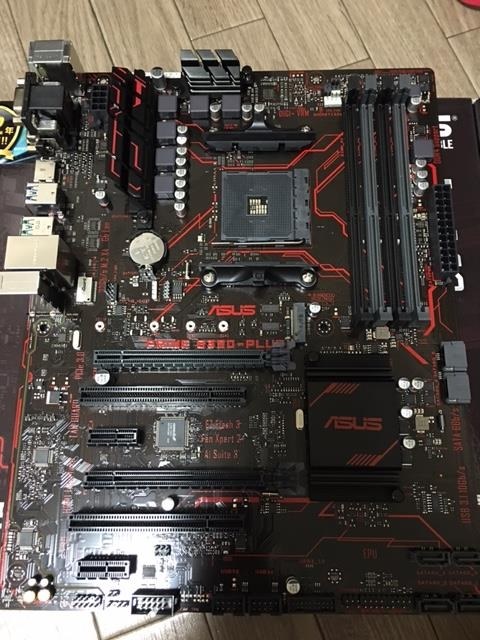 ryzen祭りに参加したかったので…』 ASUS PRIME B350-PLUS こづよさんの 