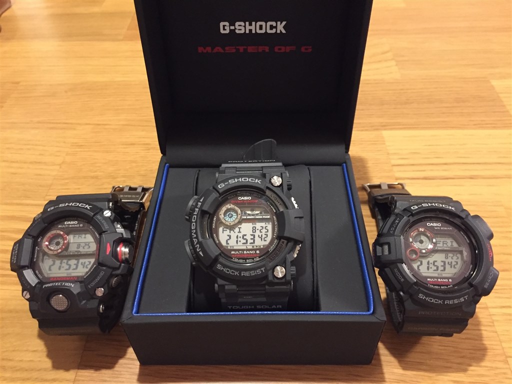 ２個口　CASIO　G-SHOCK FROGMAN　GWF-1000-1JF