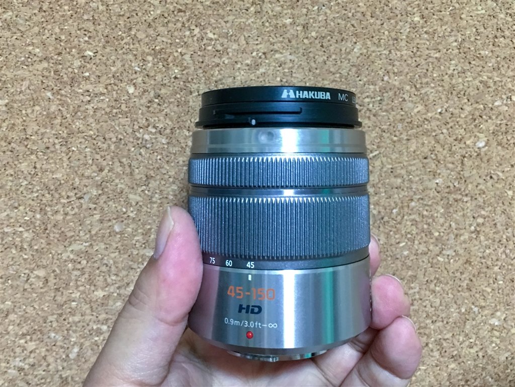 パナソニック H-FS45150 LUMIX 45-150mm ズームレンズ - レンズ(ズーム)