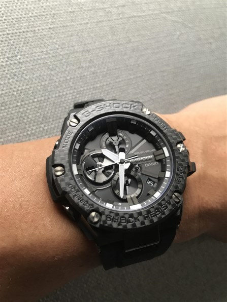 カシオ G-SHOCK G-STEEL カーボン エディション GST-B100X-1AJF投稿 カシオ G-SHOCK G-STEEL カーボン エディション GST-B100X-1AJF投稿