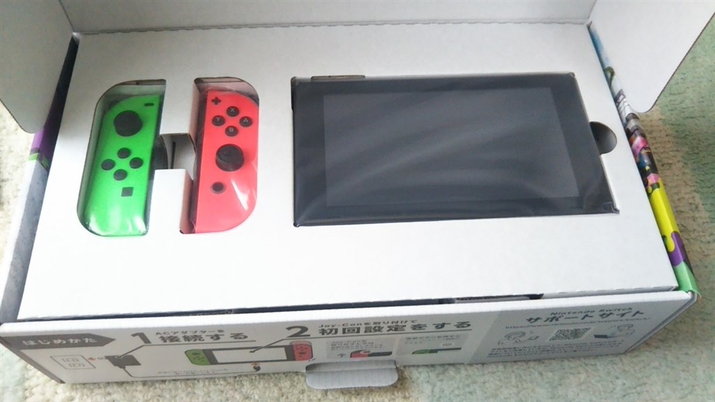 今までの家庭ゲーム機とは違う 任天堂 Nintendo Switch スプラトゥーン2セット Sg5f Xさんのレビュー評価 評判 価格 Com