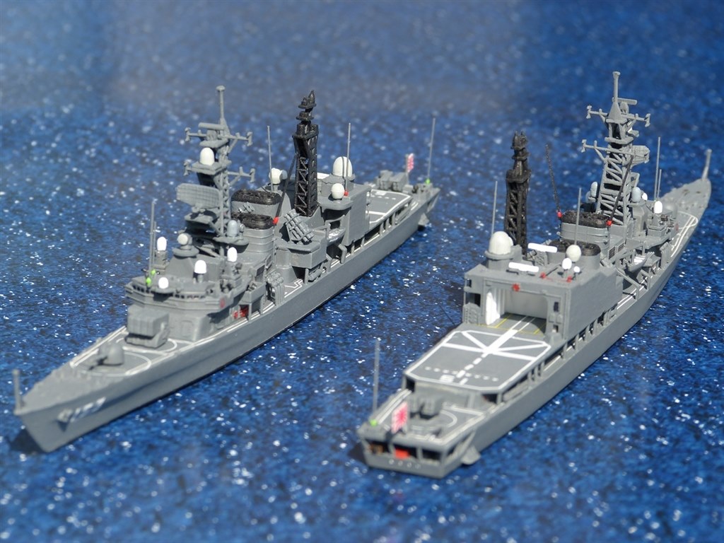 きり」型前期艦総集編 「あさぎり」「ゆうぎり」』 ピットロード 1/700