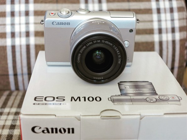 CANON EOS M100 EF-M15-45 IS STM レンズキット [ホワイト] レビュー