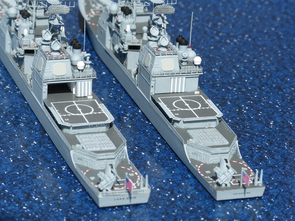 米国艦隊には無くてはならないフネ タイコンデロガ級 再販熱望』 ドラゴンモデルズ 1/700 アメリカ海軍ミサイル巡洋艦 レイク・エリー CG-70  鐵屋さんのレビュー評価・評判 - 価格.com