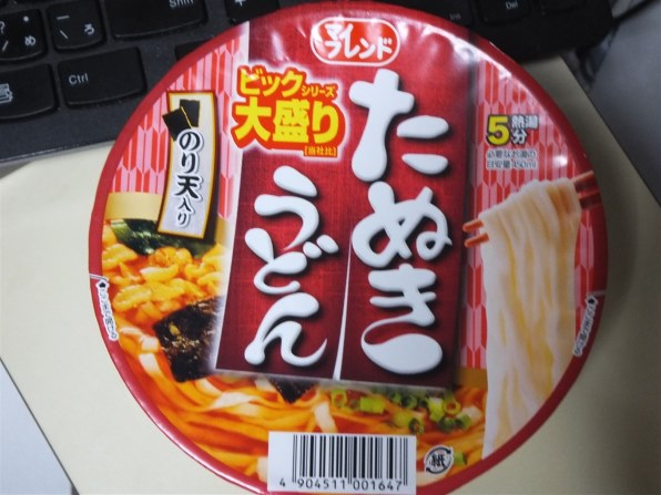 食品サンプル　たぬきうどん　実物大 食品サンプル　たぬきうどん　実物大