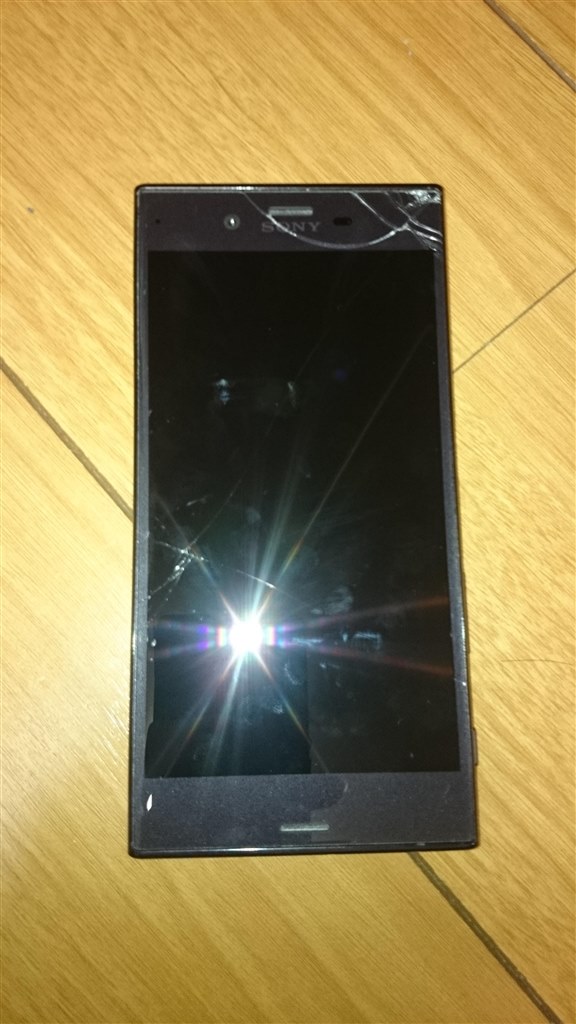 SONY Xperia XZ SOV34 au ミネラルブラック Black 本体 白ロム