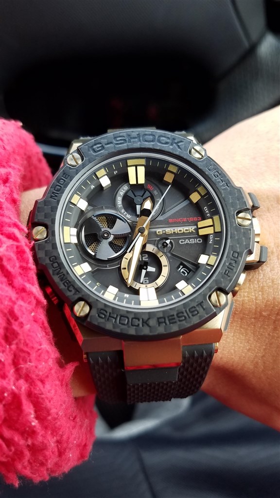 特徴クロノグラフ風防防水35周年 G-SHOCK GST-B100TFB-1AJR - 腕時計