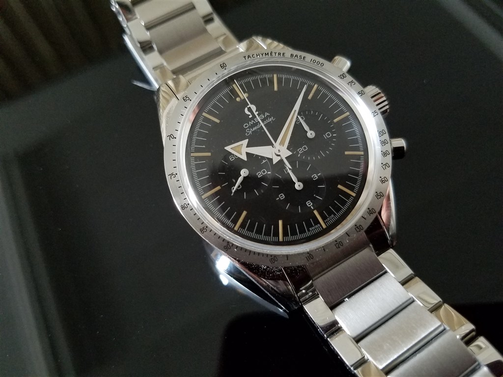 REF：2915 スピードマスター クロノグラフ 銀色針セット 月に降り