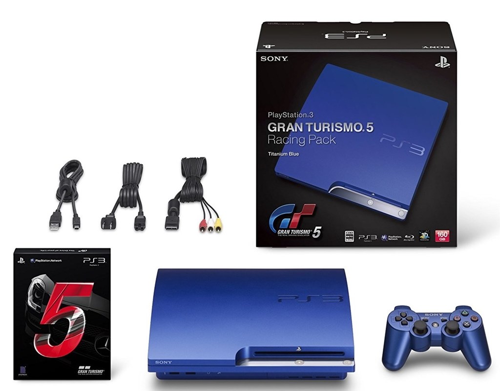 カラーリングが綺麗 Sony プレイステーション3 Gran Turismo 5 Racing Pack タイタニウム ブルー Cejh 10007 Silvia R240さんのレビュー評価 評判 価格 Com