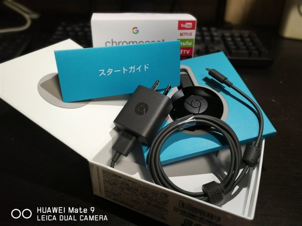 Google Chromecast GA3A00133A16Z01 2時間ほど使用　グーグルクロームキャスト