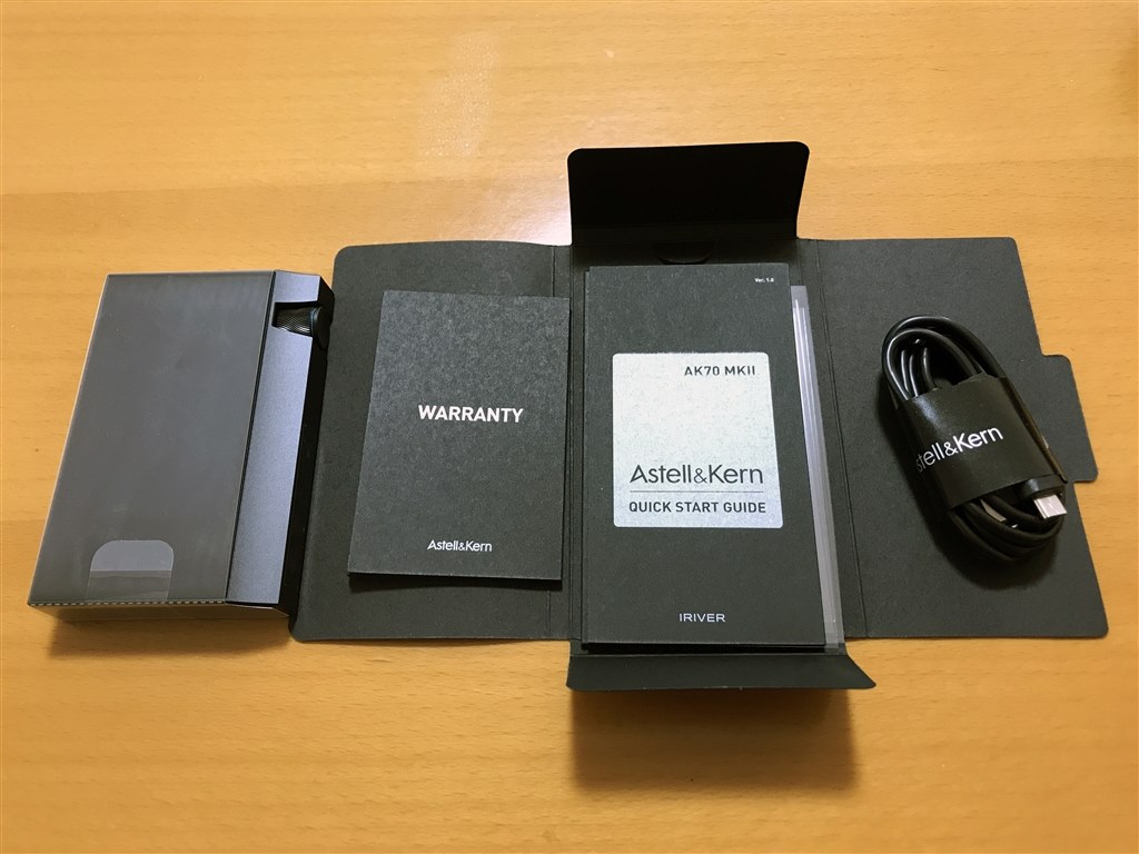 中々使いやすい機種です。』 Astell&Kern Astell&Kern AK70 MKII