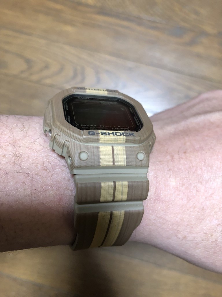 子供にあげました』 カシオ G-SHOCK G-LIDE GWX-5600WB-5JF 関東の