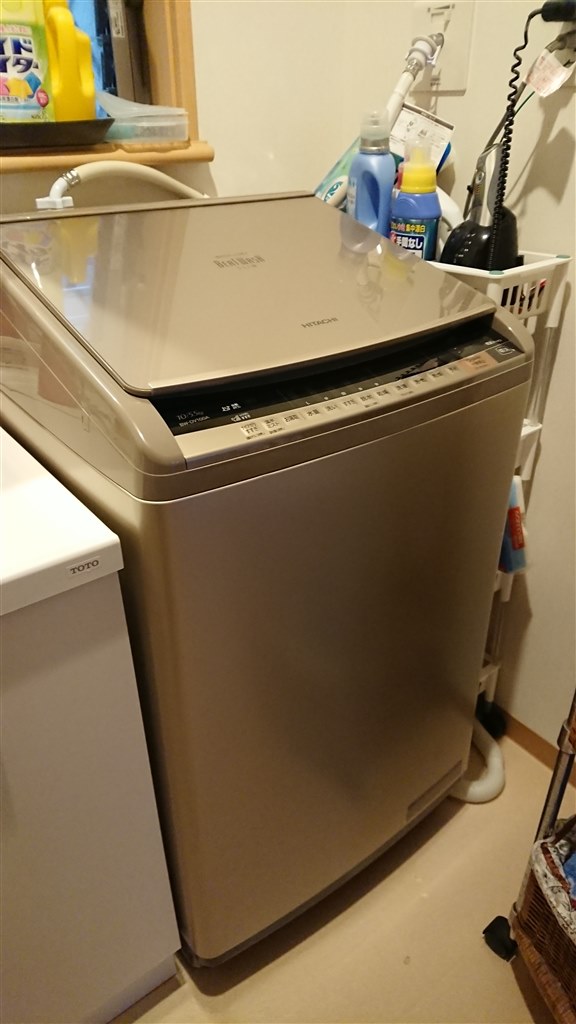 初めてのビートウォッシュ』 日立 ビートウォッシュ BW-DV100A ロック