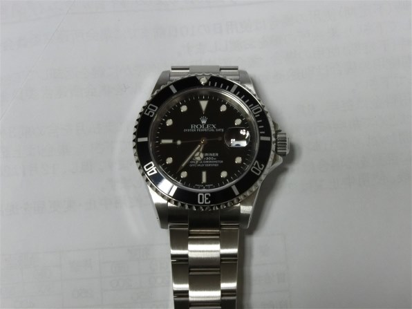 ロレックス サブマリーナ デイト 16610 ブラック K番 中古 メンズ 保証  