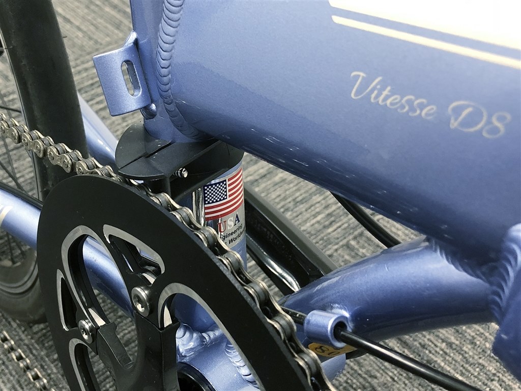 Giant Idiom 1との比較も含めた印象 Dahon Vitesse D8 18年モデル Misty Blue Thoracicaさんのレビュー評価 評判 価格 Com