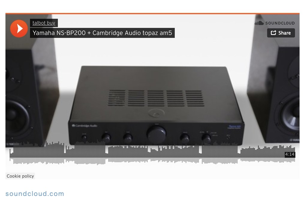 音が太いです。 ブリティッシュサウンドです。』 Cambridge
