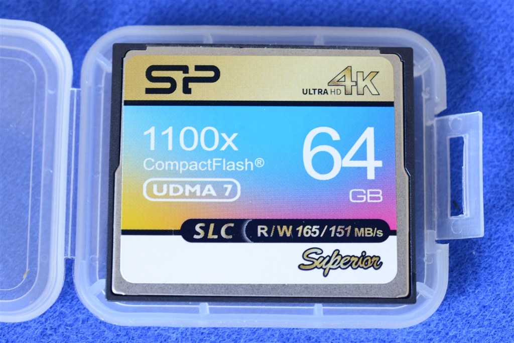 シリコンパワー コンパクトフラッシュカード 32GB 1000倍速 永久保証 - 1