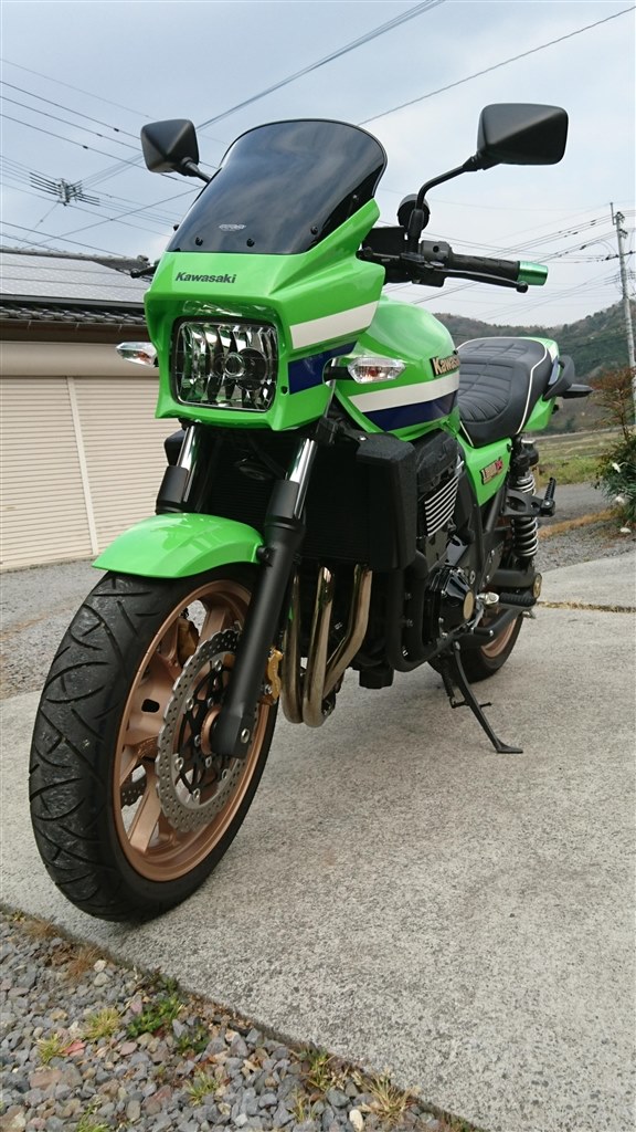 初ライムグリーン・初新車』 カワサキ ZRX1200 DAEG 元走る屋さんの 