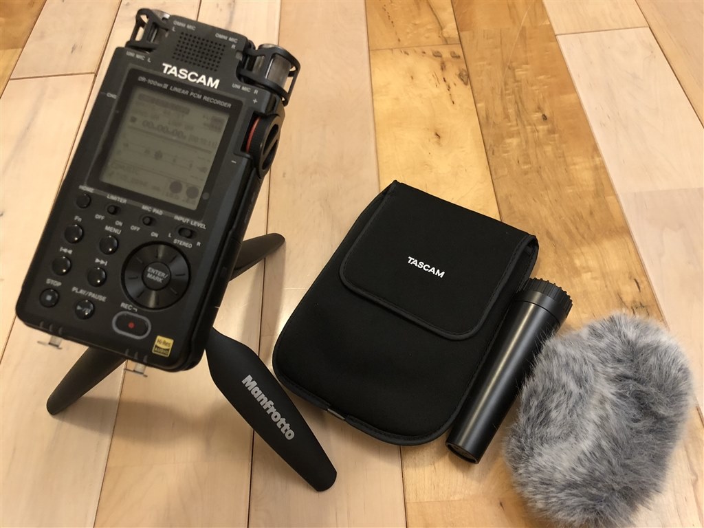 DR-100とDR-100MKⅢ』 TASCAM DR-100MKIII ブラックフェイスさんの