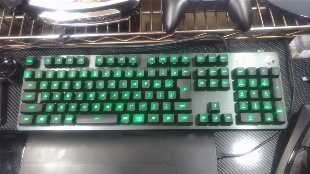 K*o様 G512 CARBON RGBメカニカル ゲーミング キーボード（タク ロジクール G512 Carbon RGB Mechanical Gaming Keyboard(Clicky