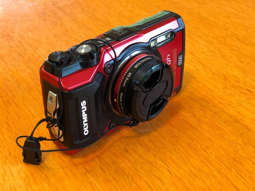 デザインによる機能欠陥 オリンパス Olympus Tough Tg 5 レッド Hiroden64さんのレビュー評価 評判 価格 Com