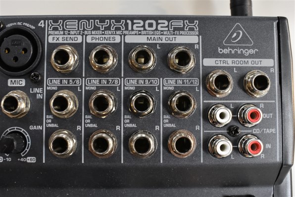 BEHRINGER XENYX 1202FX投稿画像・動画 (レビュー) - 価格.com