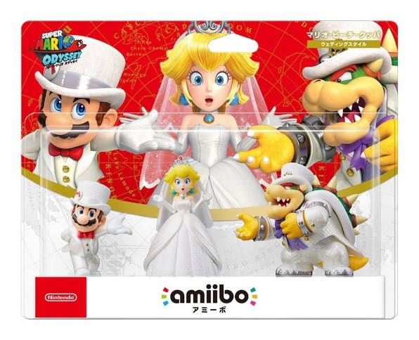 任天堂 amiibo トリプルウェディングセット(スーパーマリオシリーズ