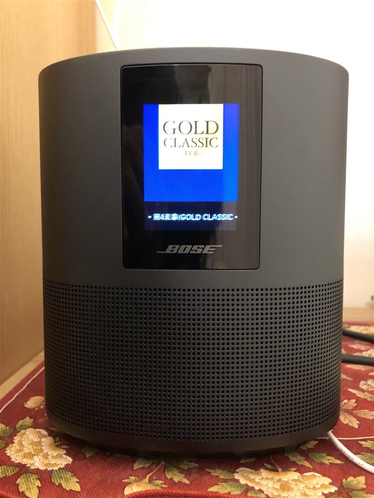 サイズからは想像できない重低音』 Bose Bose Home Speaker 500 