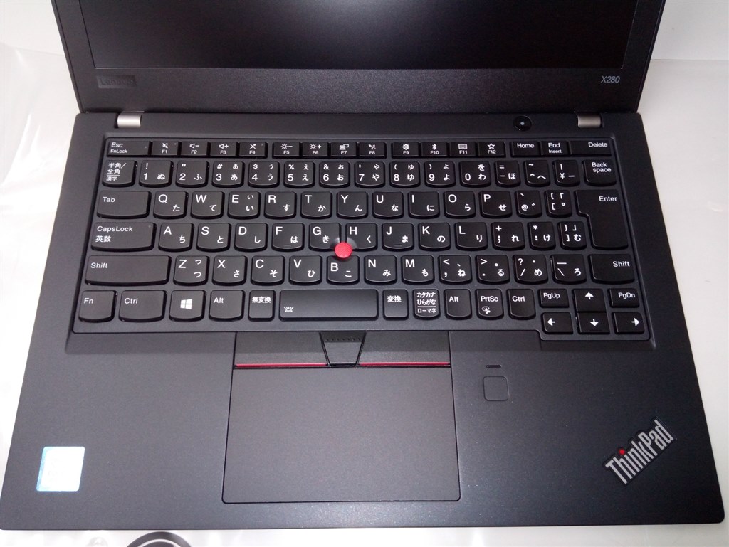 モバイルノートとしては秀逸ですね。』 Lenovo ThinkPad X280 20KFCTO1WW フルHD液晶・Core  i5・8GBメモリー・128GB SSD搭載 価格.com限定 パフォーマンス 空気抜き（レビュ～用）さんのレビュー評価・評判 - 価格.com