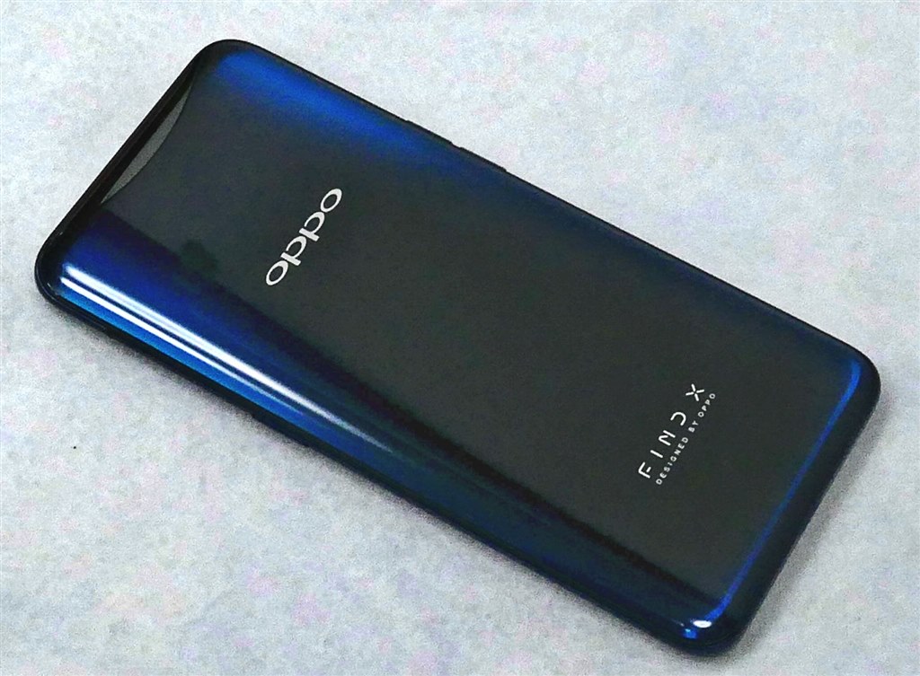 今年、発売されたスマホでFind Xは一番スタイリッシュです』 OPPO Find
