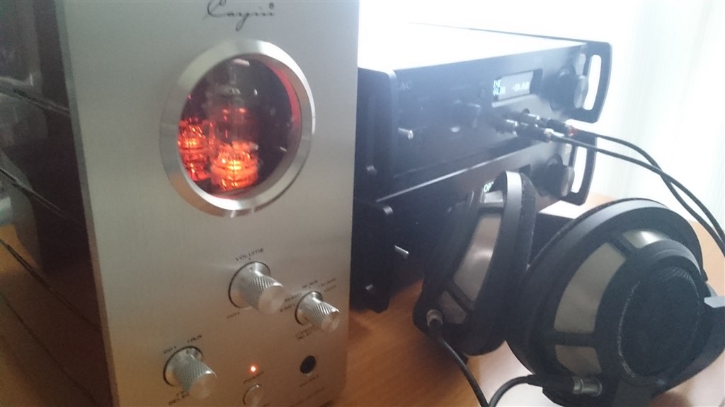 純A級動作 Cayinの全段真空管ヘッドホンアンプの実力は如何に