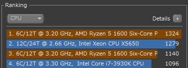 AMD RYZEN5 1600 6C12T 3.2GHz/3.6GHzスマホ/家電/カメラ