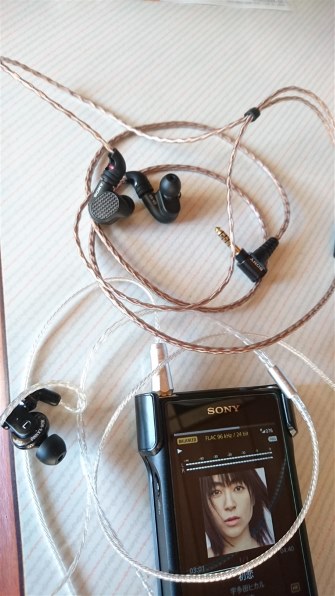 SONY XBA-Z5用ケーブル OFC+銀メッキOFC 八芯編み込み PSE適合 ソニー