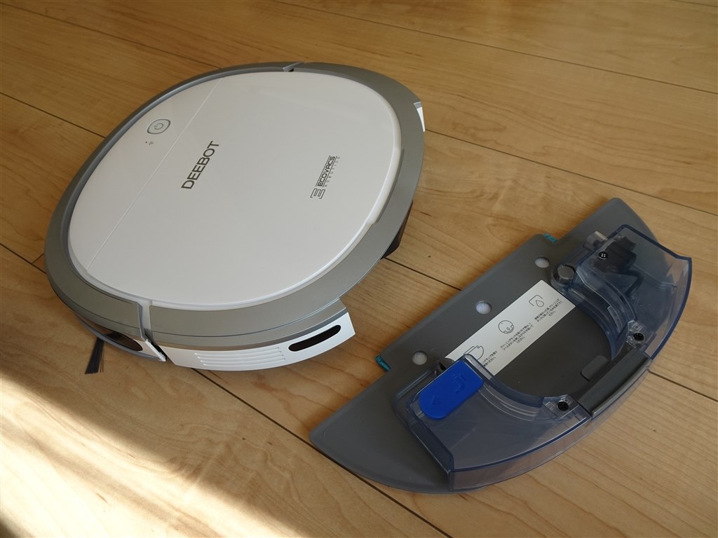 掃除機・クリーナー Ecovacs DEEBOT OZMO Slim 15 エコバックス、水拭きもできる薄型5.7cmのロボット掃除機「DEEBOT OZMO