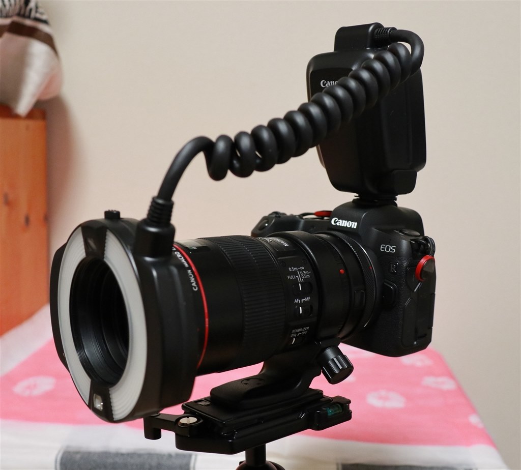 高価だがパーフェクトなリングストロボです。』 CANON マクロ