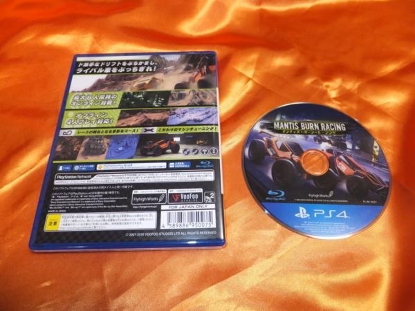 新品未開封 【PS4】 マンティス・バーン・レーシング｜Yahoo